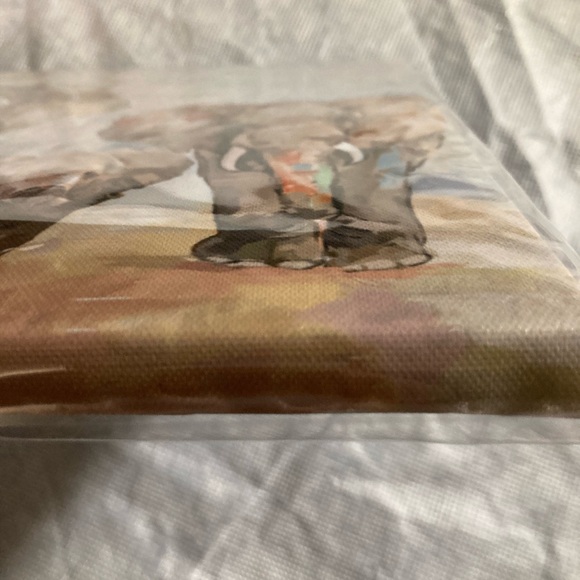 Elephant Family Canvas - Picture 3 of 5